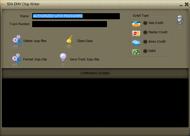 JCOP card management