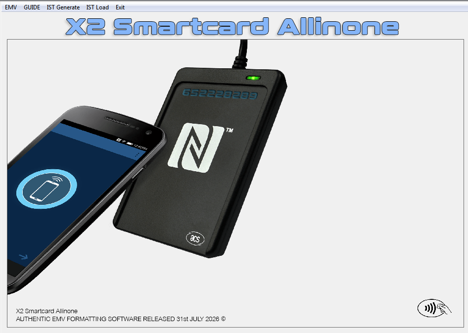 X2 Smartcard Allinone – Official 2026 EMV Software Interface
